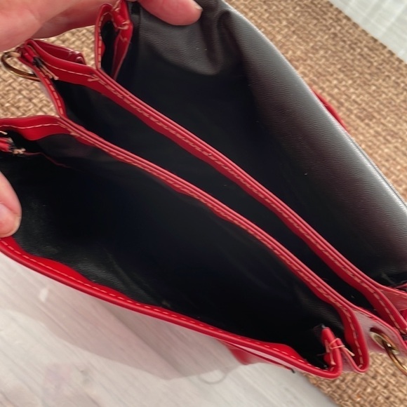 Vintage‎ Red Shoulder Bag - Picture 4 of 8